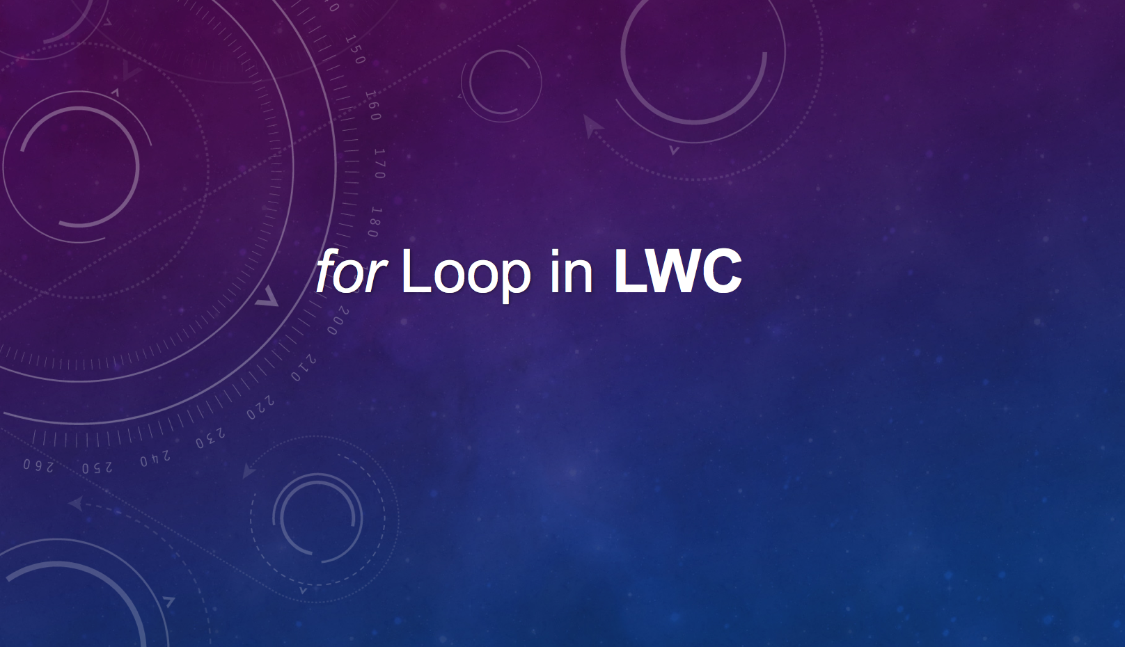  Iterate over multiple elements/Lists in Lightning Web Components using For Loop
